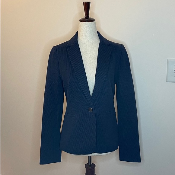 Joules Jackets & Blazers - Joules Navy Blazer NWT Textured Classic British Size 6